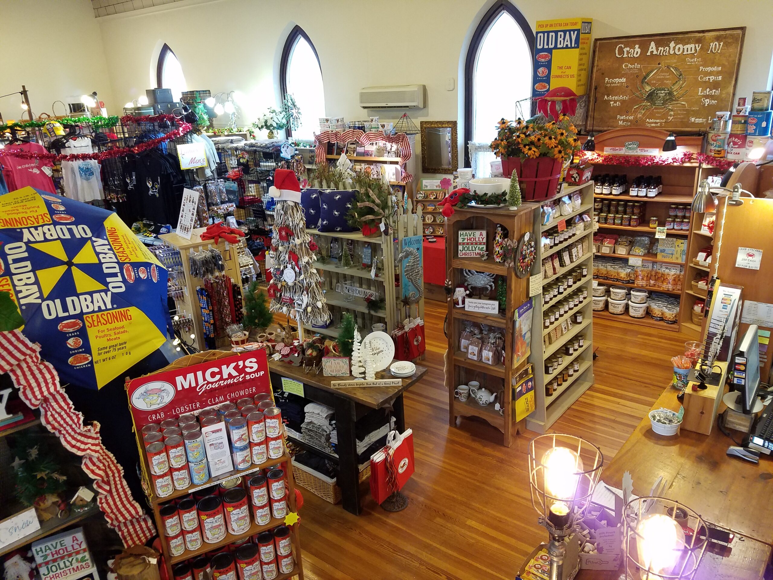 The Maryland Store interior picture of some product displays